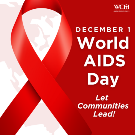 World AIDS Day "Let Communities Lead" Byline